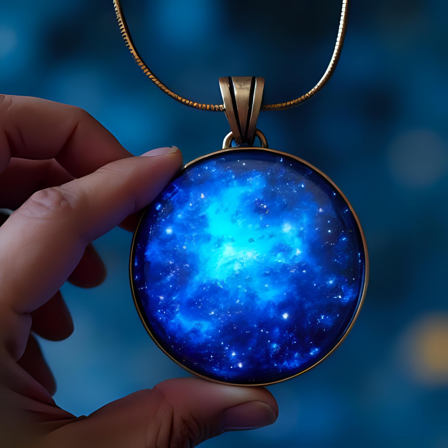 The Celestial Blue Pendant