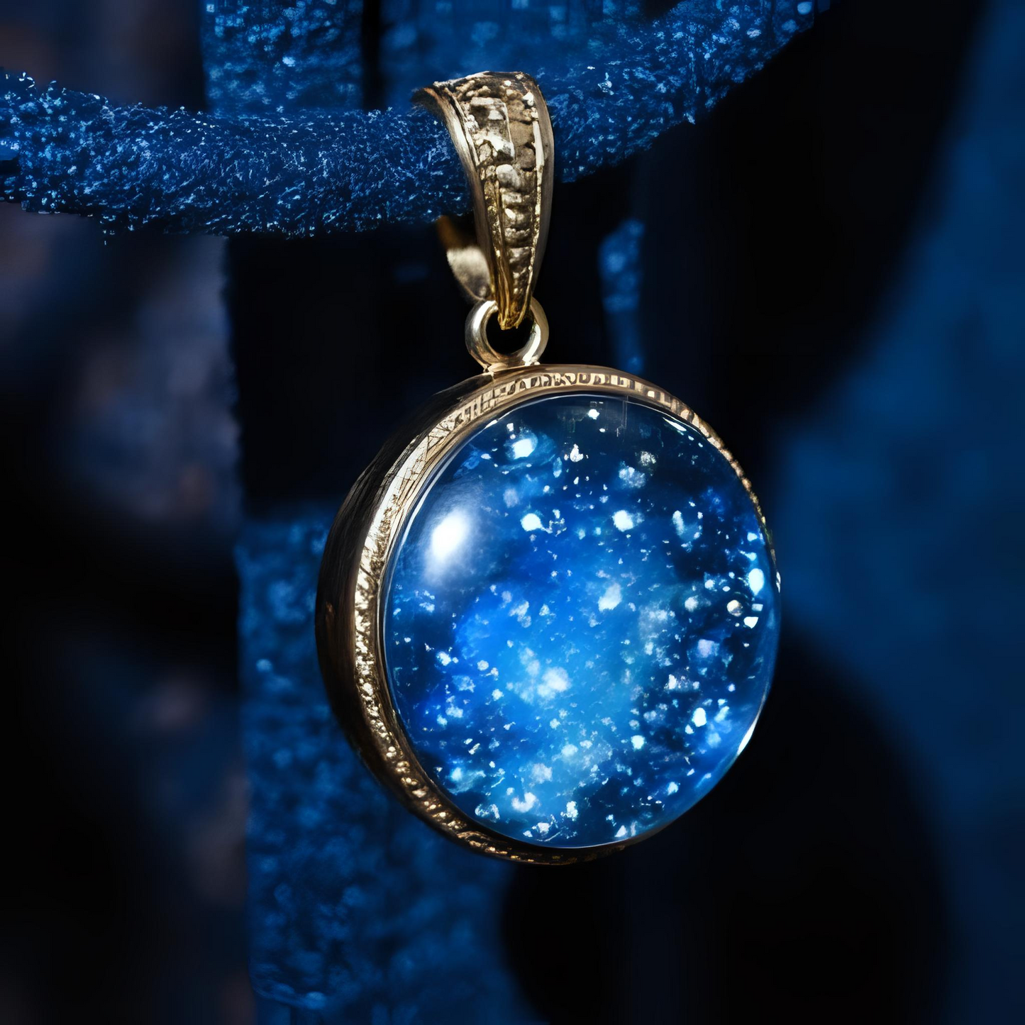 The Celestial Blue Pendant