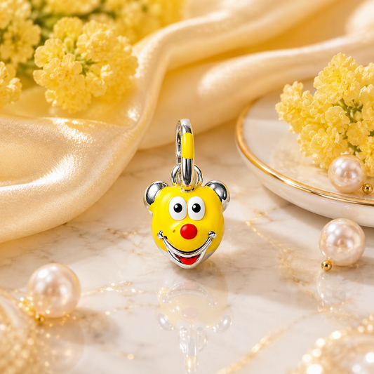 Sunny Smiles Mouse Charm