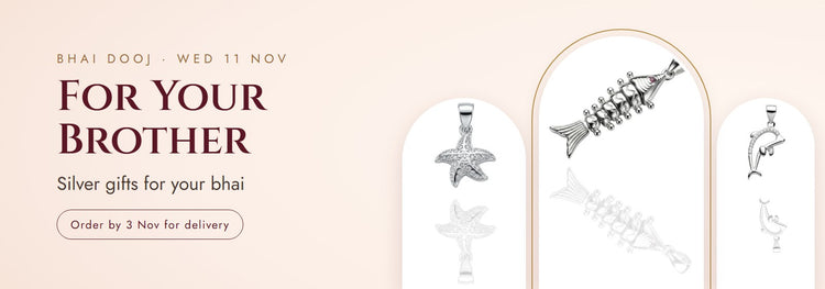 For Your Brother – Silver gifts for your bhai | Silvanya 925 silver
