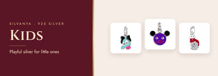Kids – Playful silver for little ones | Silvanya 925 silver