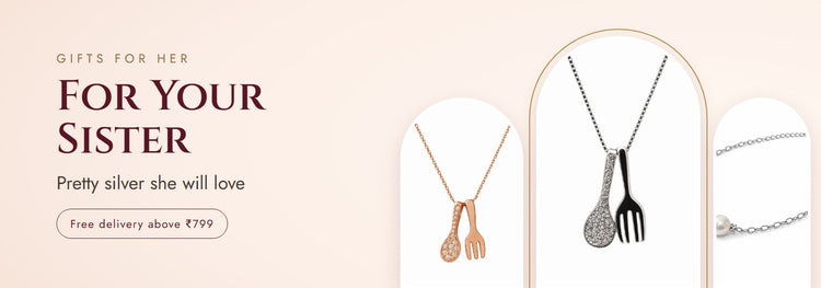 For Your Sister – Pretty silver she will love | Silvanya 925 silver