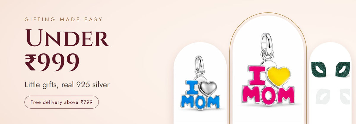 Under ₹999 – Little gifts, real 925 silver | Silvanya 925 silver
