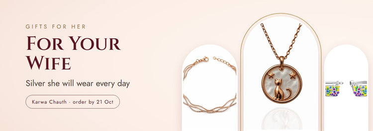 For Your Wife – Silver she will wear every day | Silvanya 925 silver