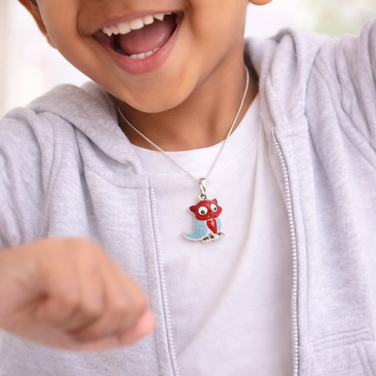 Silvanya Little Foxy Pendant Necklace for Kids