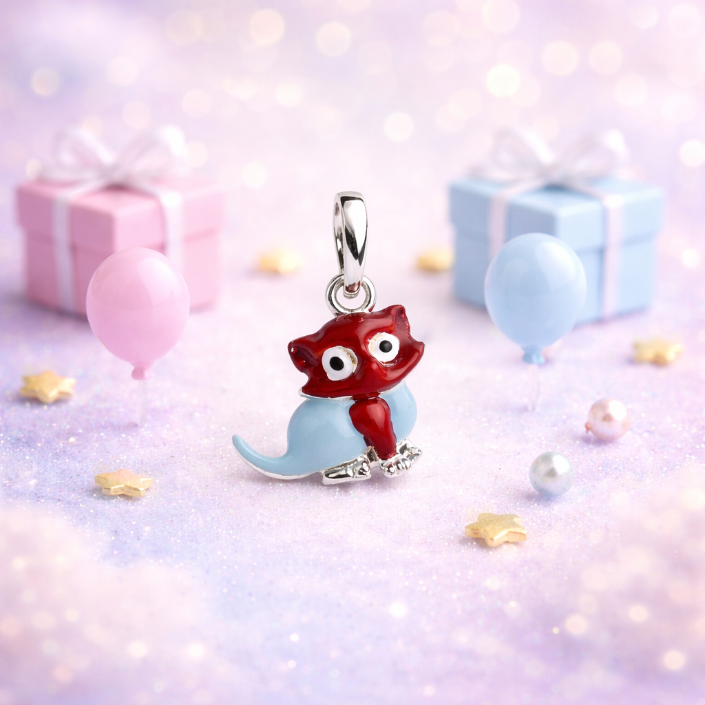 Silvanya Little Foxy Pendant Necklace for Kids