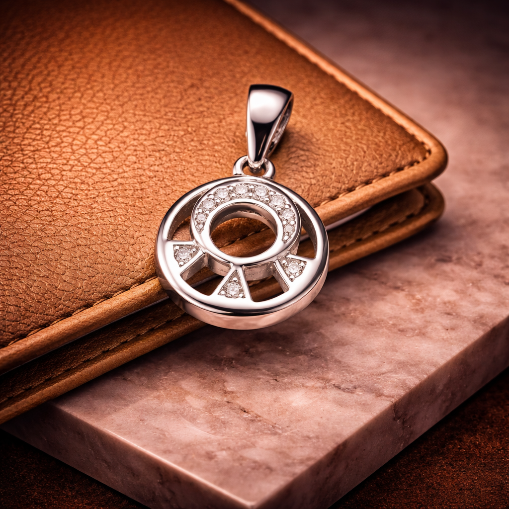 Eternis Aura Pendant by Silvanya for female