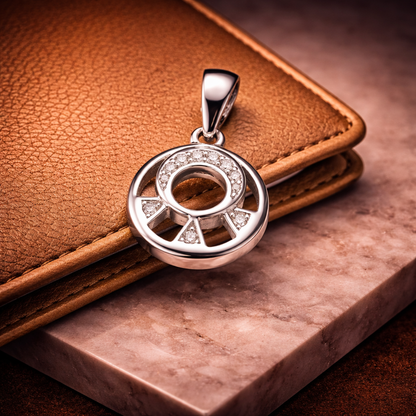 Eternis Aura Pendant by Silvanya for female