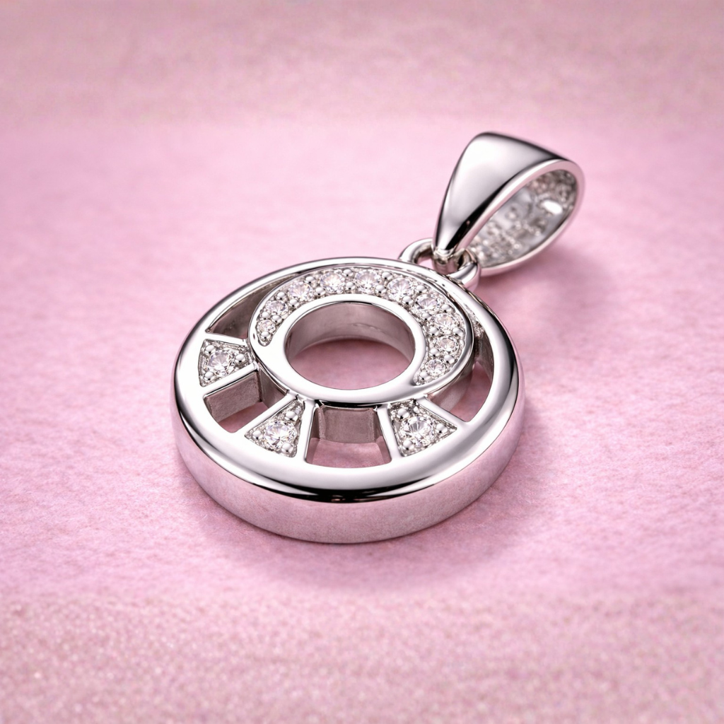 Eternis Aura Pendant by Silvanya for female