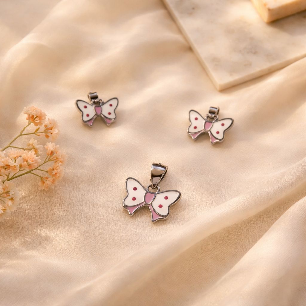 Butterfly Grace Pendant & Earrings Set – 92.5 Sterling Silver | Silvanya