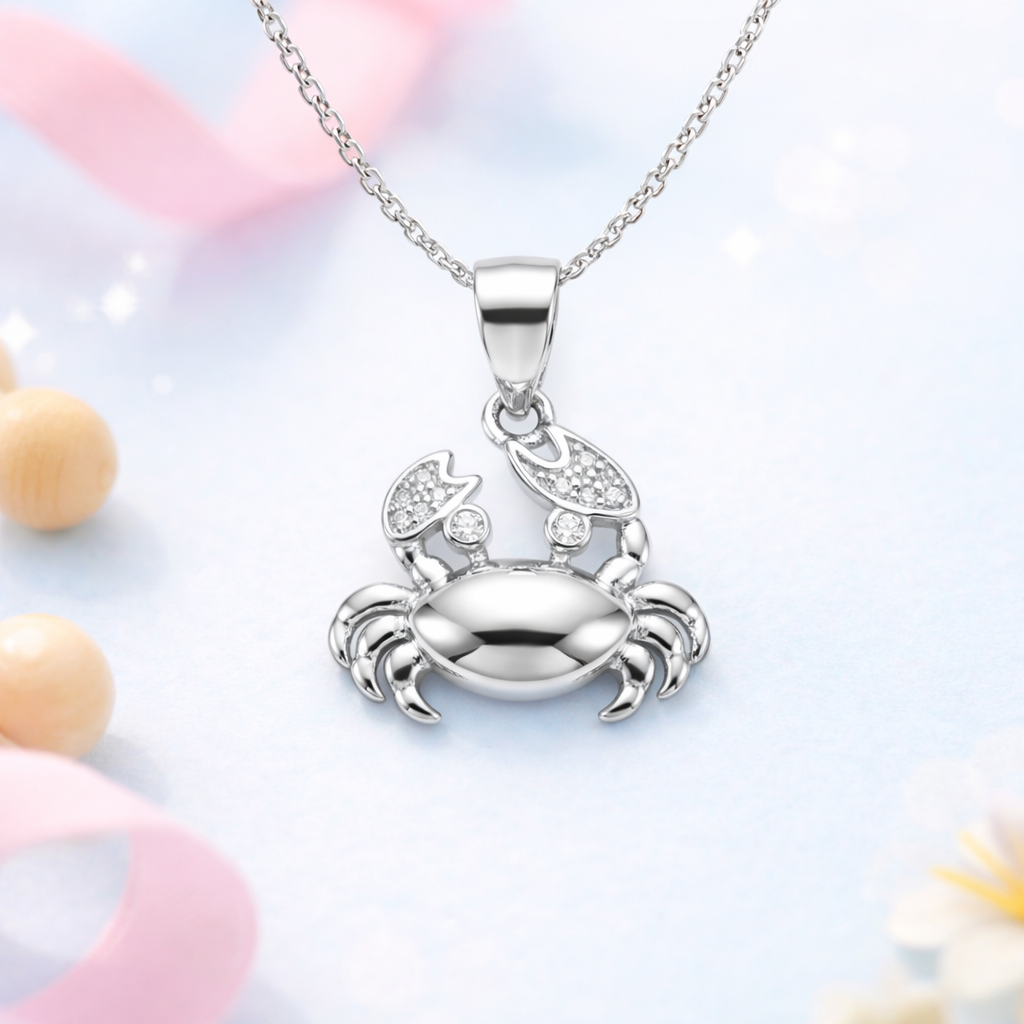 Celestial Crab Pendant by Silvanya