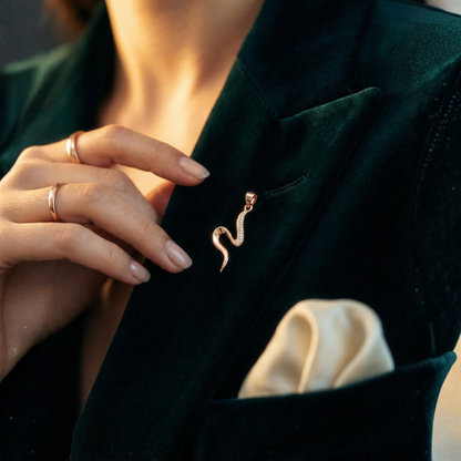 Serpentina Grace Pendant by Silvanya