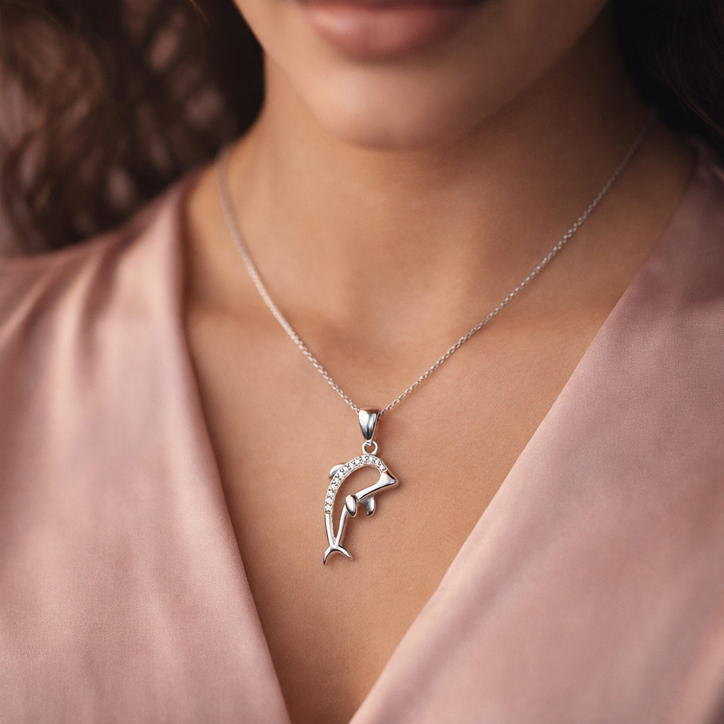 Dolphin Dream Pendant by Silvanya