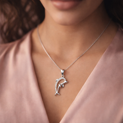 Dolphin Dream Pendant by Silvanya