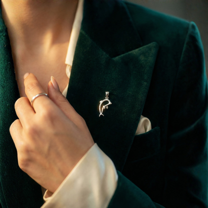 Dolphin Dream Pendant by Silvanya