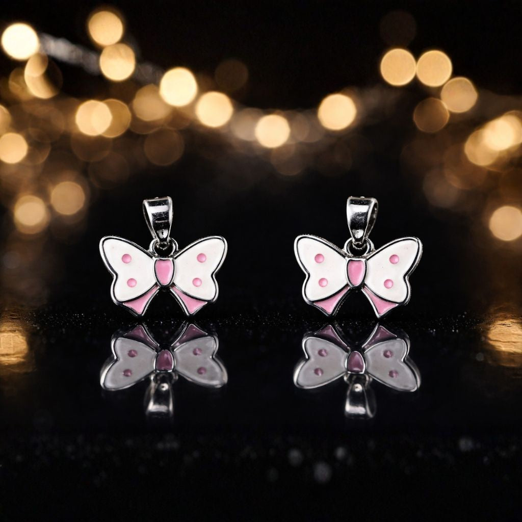 Butterfly Grace Pendant & Earrings Set – 92.5 Sterling Silver | Silvanya
