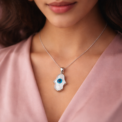 Guardian Eye Pendant by Silvanya