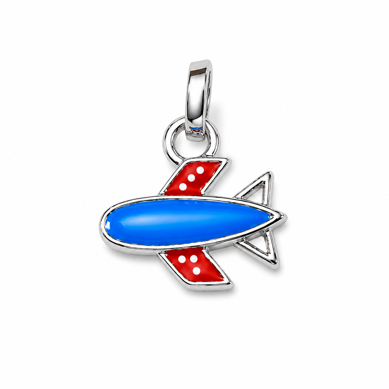Sky Explorer Airplane Charm