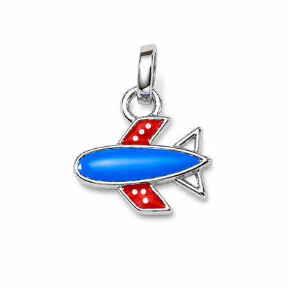 Sky Explorer Airplane Charm
