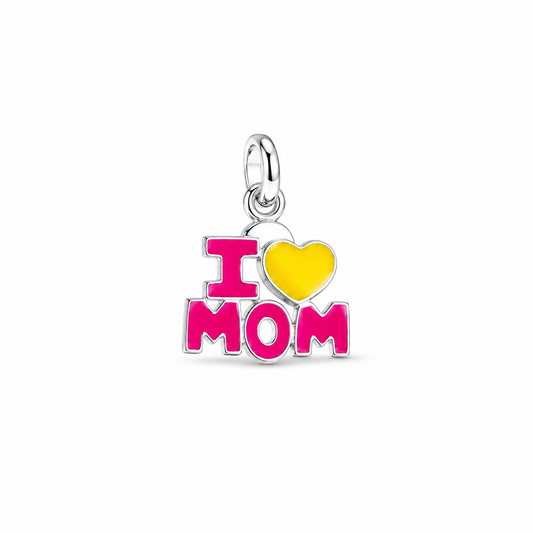 Sunshine Mom Charm in 925 sterling silver