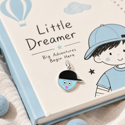 Little Buddy Charm in 925 sterling silver - view 2