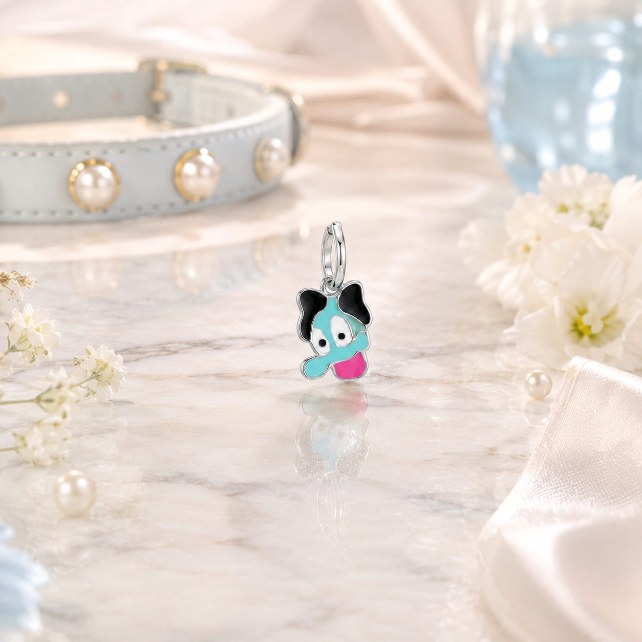 Goofy Pup Charm