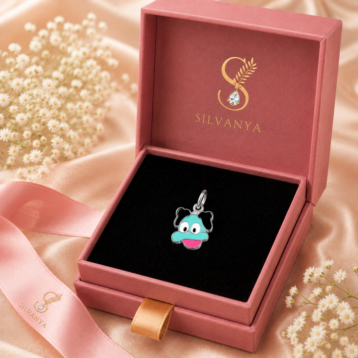 Goofy Pup Charm