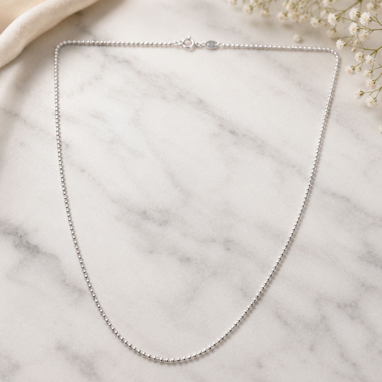 Classic Bead Chain Necklace