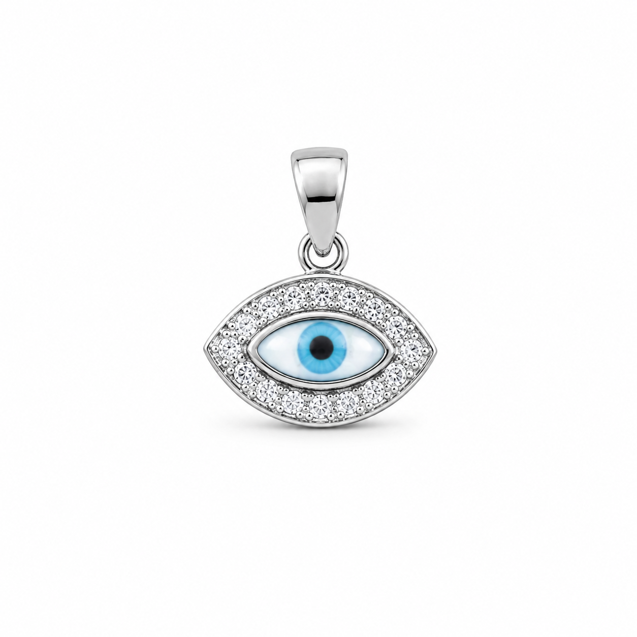 Azure Evil Eye Pendant