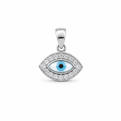 Azure Evil Eye Pendant
