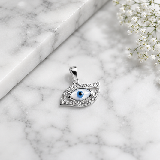 Luna Gaze Evil Eye Pendant