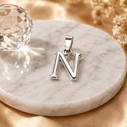 Astra N Sterling Silver Pendant