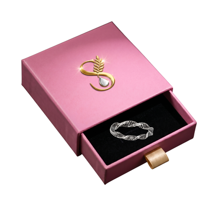 Silvanya Aurelia Twisted Sterling Silver Ring