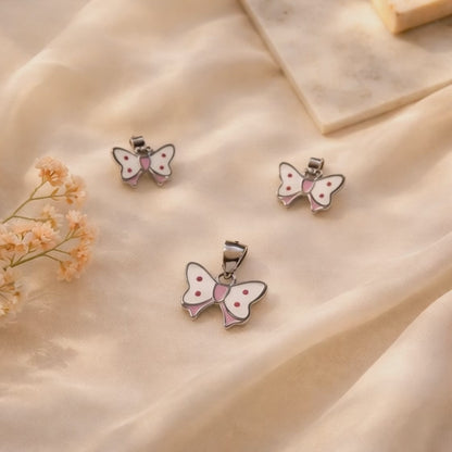Butterfly Grace Pendant & Earrings Set – 92.5 Sterling Silver | Silvanya